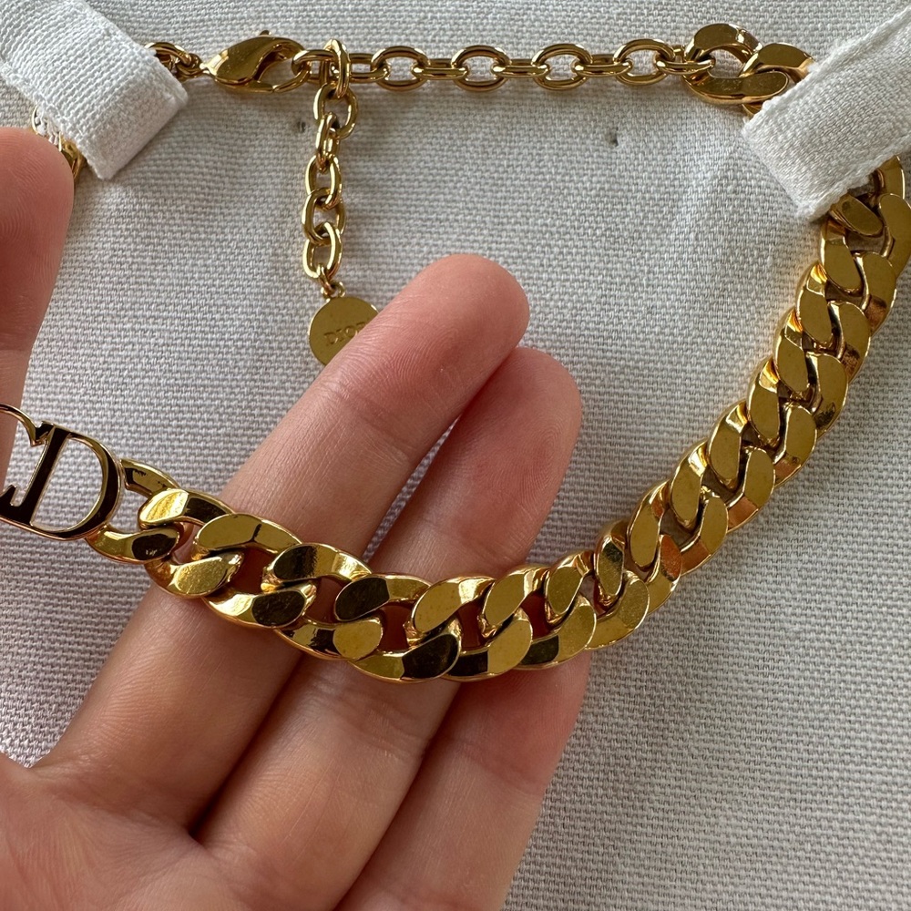 Dior Gold Choker - Picture 4 of 7